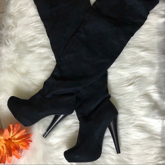 MICHAEL ANTONIO HEEL BOOTS SZ 5.5 - Picture 3 of 5